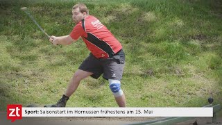 Saisonstart im Hornussen frühestens am 15. Mai | 100 Sekunden Donnerstag 29. April 2021