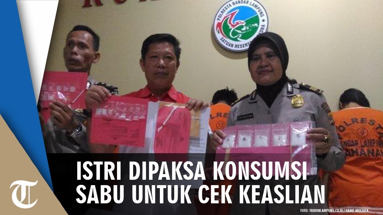 Istri Dipaksa Konsumsi Sabu oleh Suami untuk Cek Keasliannya lalu Terciduk Polisi histriônico