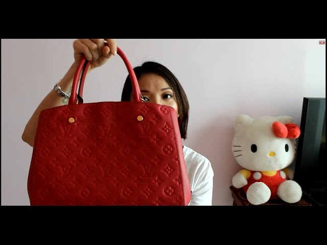 Louis Vuitton Empreinte Montaigne mm Cherry