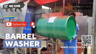 Barrel washer / Drum washer | Oil drums 🛢️| Chemical barrel #barrels screenshot 3