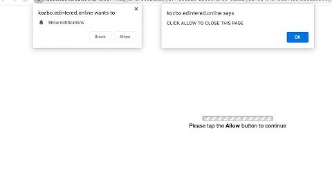 Edintered.online web push notifications (removal guide).