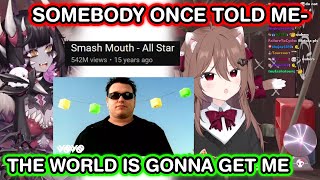 Evil and Matara Sing All Star Together