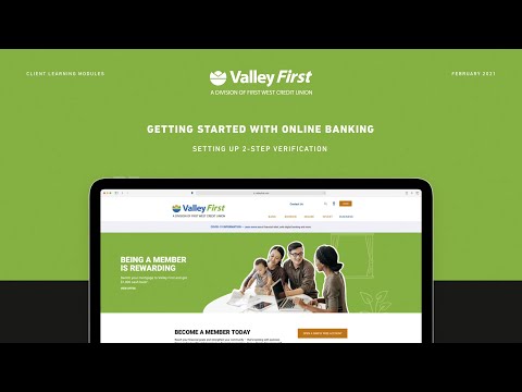 2-Step Verification | Valley First