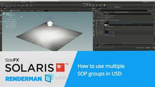 Houdini/Solaris, USD & RenderMan for Beginners #8 | How to use multiple SOP groups in USD