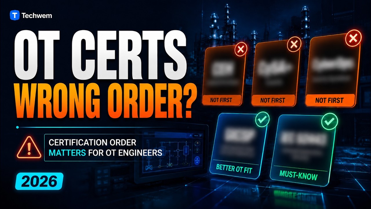 OT Cybersecurity Roadmap: The Certs to Avoid (And What to Do Instead)