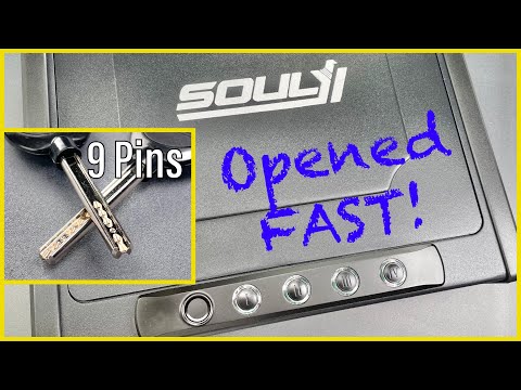 [1316] Soulyi Biometric Gun Safe Picked FAST