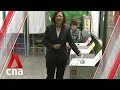 Taiwan’s President Tsai Ing-wen votes in election