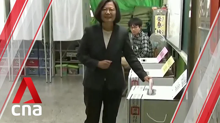 Taiwan’s President Tsai Ing-wen votes in election - DayDayNews