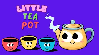 I'm A Little Teapot Sing with Lyrics | Nursery Rhymes & Kids Songs