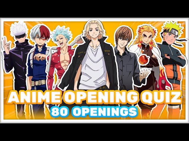Anime Music Quiz - Guess The Anime Opening
