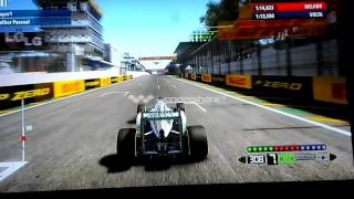 F1 2012 Gameplay - Mercedes - Interlagos