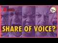 🎙 QUE ES EL SHARE OF VOICE / SOV? | #SHORTS ✂️ | DICCIONARIO DE PUBLICIDAD Y MARKETING 📚