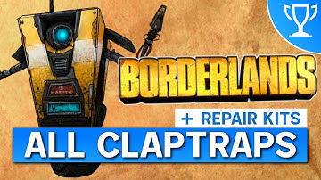 Borderlands 1 (PS4) - All Claptraps + Repair Kit Locations (Fully Loaded Trophy / Achievement Guide)