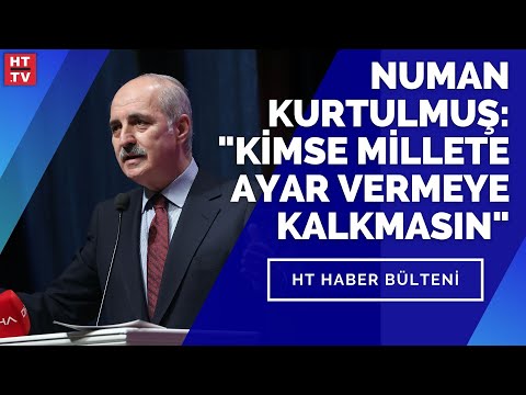 Numan Kurtulmuş'tan 103 emekli amiralin bildirisine tepki | Haber Bülteni - 4 Nisan 2021