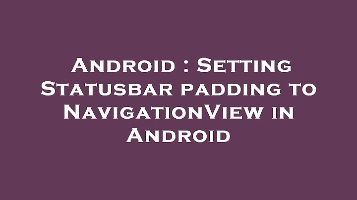 How to padding top status ionic 4 android