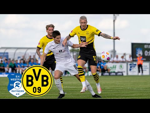 Reus &amp; Besong each score twice! | Westfalia Rhynern - BVB 0:7 | Highlights