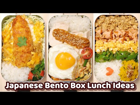 Low Calorie High Protein Bento Box - Japanese BENTO BOX Lunch Ideas 12