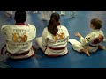 Taekwondo white belt testing (chong-gi form)