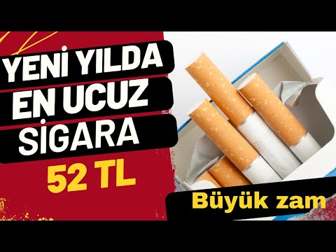 Yılbaşında Sigara Fiyatlarına ÖTV Zammı: En Ucuz Sigara 51,5 TL Olacak mı?  Analiz ve Tahminler