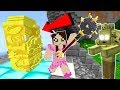 Minecraft: PROTECT THE GOLDEN STATUE!!! (SURVIVAL WITH EPIC WEAPONS!) Custom Map