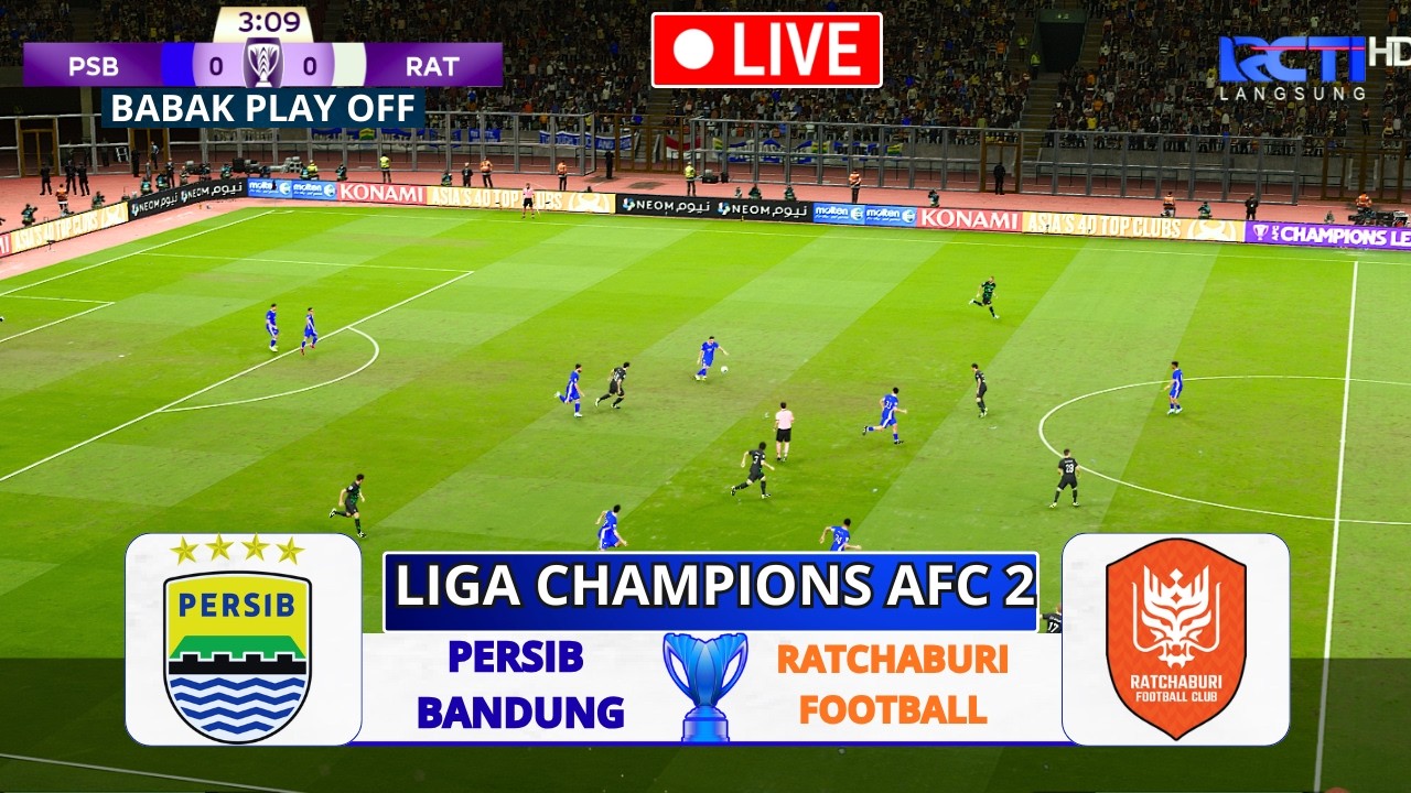 PERSIB BANDUNG vs RATCHABURI  AFC CHAMPIONS LEAGUE TWO | virtual match