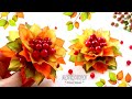 🍁ЯРКИЕ ОСЕННИЕ РЕЗИНОЧКИ для волос 🍁 МК/DIY