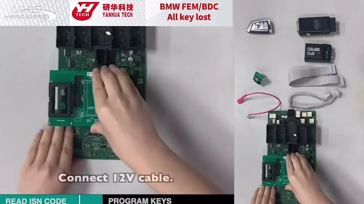 How to Add Keys BMW FEM & BDC All Keys Lost- Using MINI ACDP No Solder EEPROM Kit & Mobile App