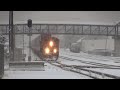 Winter Trains BNSF: Wenatchee