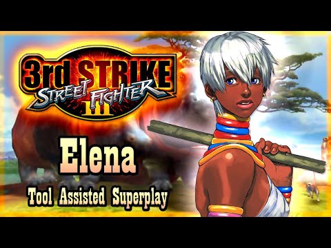 【TAS】STREET FIGHTER 3RD III: STRIKE - ELENA