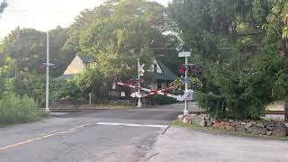 Really Fast Train At Thissel Street In Beverly MA