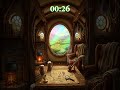 1 Min Countdown 🍂 Cozy Fantasy Ambience • No Music #Shorts