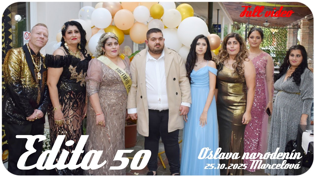Edita '50' Oslava narodenín 25.10.2025 Full video