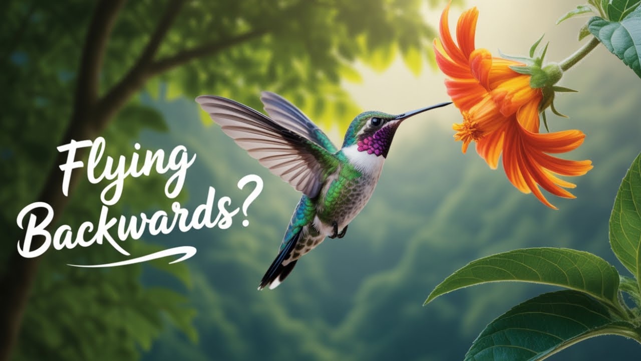 How Hummingbirds fly backwards? Explained