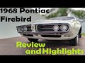 1968 Pontiac Firebird video review: by Acme (1/18 scale)