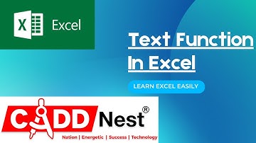 CADD Nest Text Function In Excel