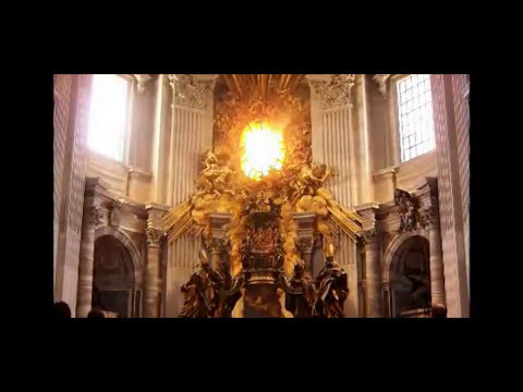 Bernini'nin "Aziz Petrus Sandalyesi" İsimli Eseri(Cathedra Petri / Chair of St. Peter)