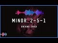 Minor 2-5-1 Jazz Fusion Guitar Backing Track Jam in B Minor