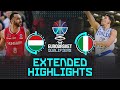 Hungary  vs Italy   Extended Highlights  FIBA EuroBasket 2025 Qualifiers