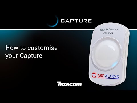 How to order Capture branded inserts from Texecom @TexecomLtd