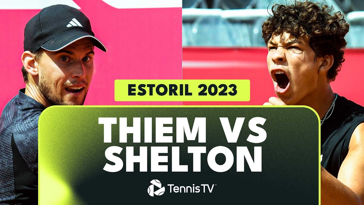 Dominic Thiem beats Ben Shelton to reach his first quarter final