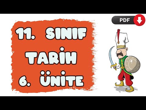 11. SINIF TARİH 6. ÜNİTE FULL TEKRAR - XIX ve XX. Yüzyılda Değişen Gündelik Hayat -TYT AYT