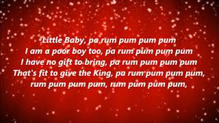 The Little Drummer Boy (Lyrics) chords