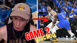 ZTAY reacts to Mavericks vs Thunder Game 2!