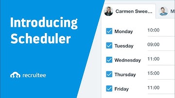 Scheduling Candidate Interviews with Recruitee