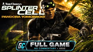 🔴 Splinter Cell: Pandora Tomorrow Full Campaign Walkthrough | Xbox One X 4K 60FPS | No Commentary