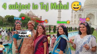 Teacher flirting with 4 Russian girls 😅 | public prank video😍 | public reaction on Taj Mahal