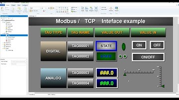 Freeware HMI/SCADA program WebN Server 2.0 - Modbus/TCP test