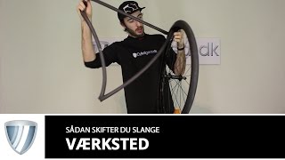 Sådan skifter du dæk og slange