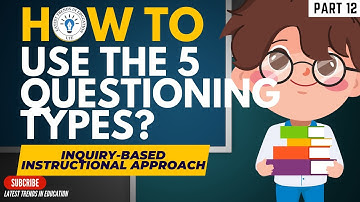 Inquiry-based Learning Approach - How to Use Five Questioning Types? #latest #trends in #education