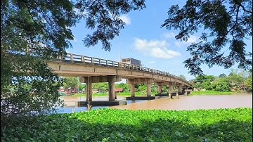 Cận cảnh những cây cầu bắc phía thượng nguồn sông Vàm Cỏ Đông